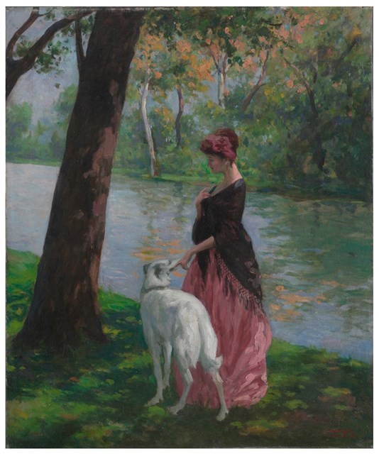 河邊漫步藏品圖，第1張