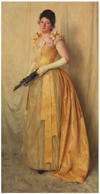 The Lady in Gold - A Portrait of Mrs. John Crooke Collection Image, Figure 1, Total 2 Figures