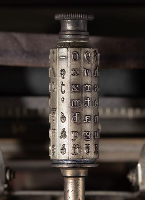 AEG米尼翁2號打字機藏品圖，第11張