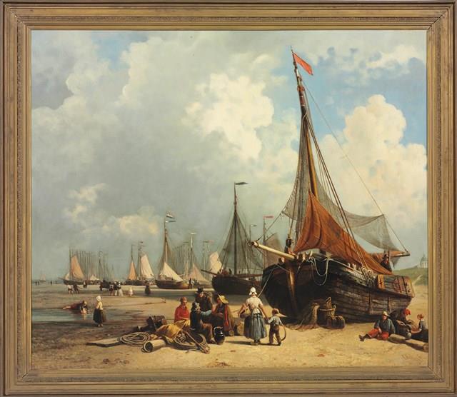 荷蘭漁港風光藏品圖，第2張