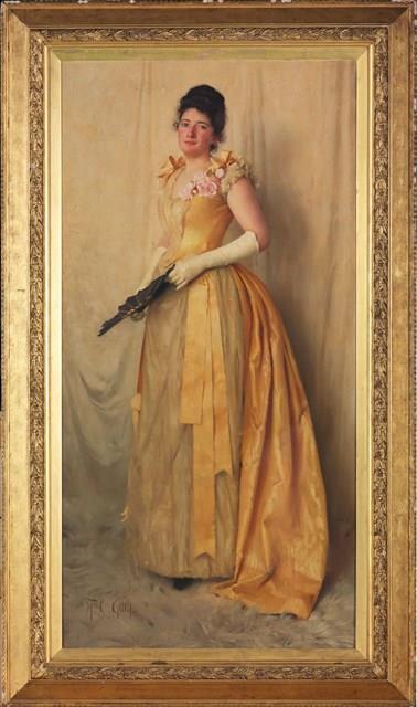 The Lady in Gold - A Portrait of Mrs. John Crooke Collection Image, Figure 1, Total 2 Figures