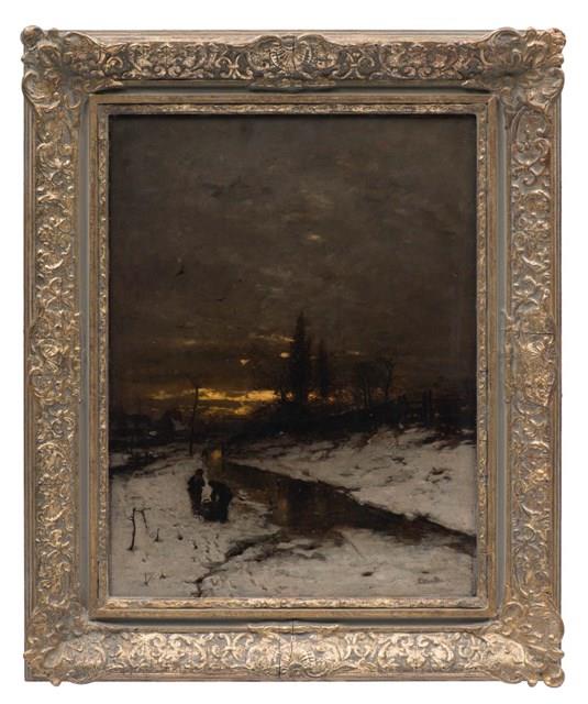 冬景暮色藏品圖，第2張