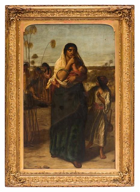 The Gratitude of the Mother of Moses  for the Safe Collection Image, Figure 1, Total 2 Figures
