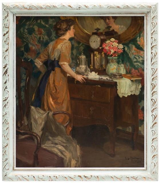 鏡前佳人藏品圖，第2張