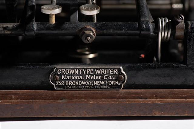 全國儀表皇冠1號打字機藏品圖，第12張