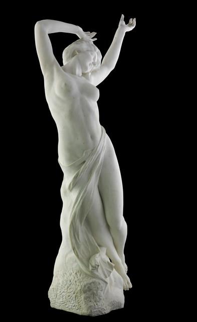 一對寧芙女神雕像藏品圖，第12張