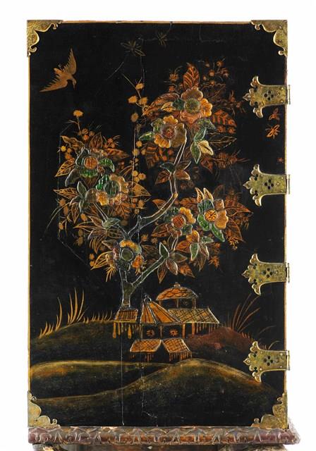 英國威廉瑪莉時期彩繪櫃子藏品圖，第5張