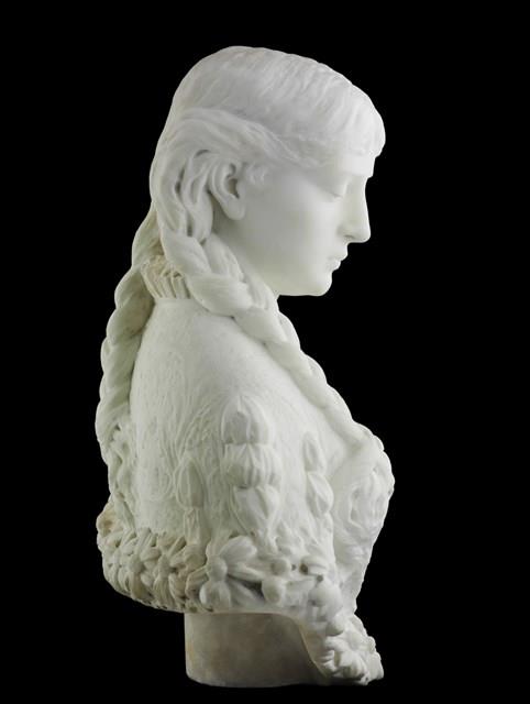 女子半身像，推測為瑪格麗特藏品圖，第9張