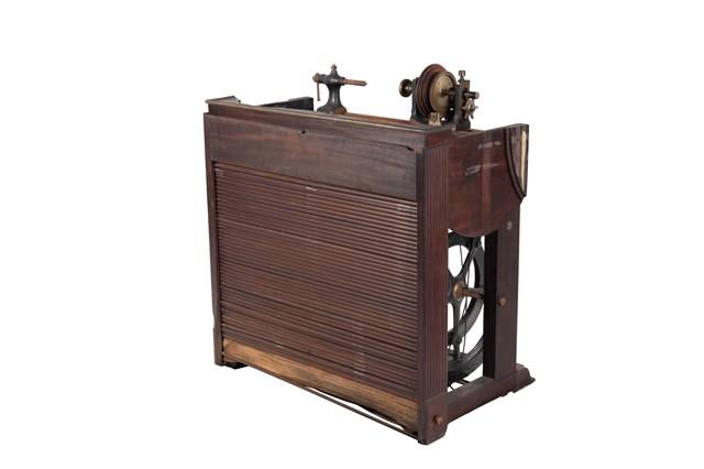 腳踏裝飾車削車床藏品圖，第7張