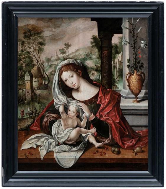 聖母子藏品圖，第2張