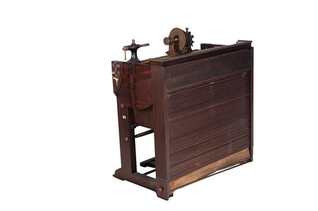 腳踏裝飾車削車床藏品圖，第5張