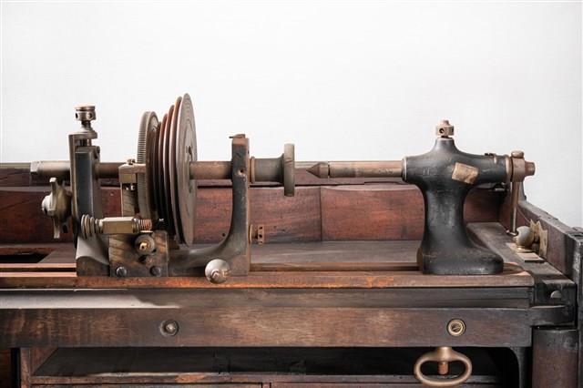 腳踏裝飾車削車床藏品圖，第15張