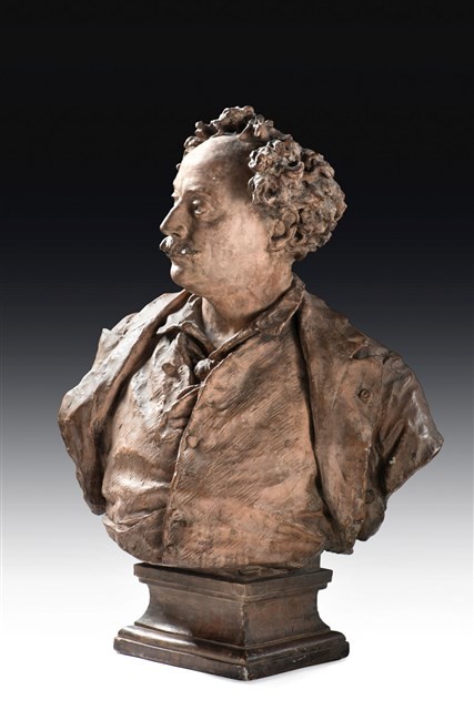Bust of Alexandre Dumas fils Collection Image, Figure 2, Total 8 Figures