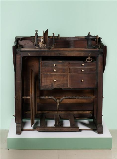 腳踏裝飾車削車床藏品圖，第16張