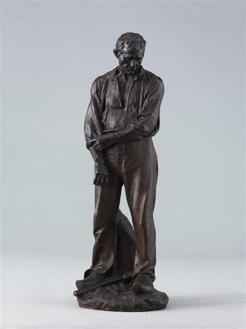 捲起袖管的農夫藏品圖，第2張