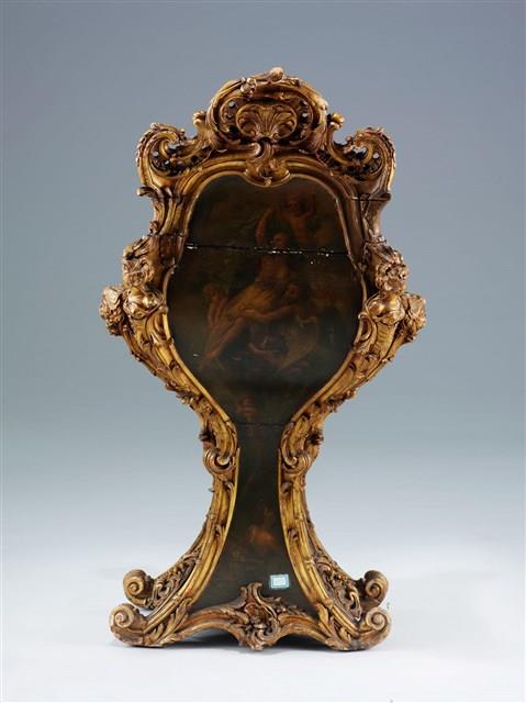 An Italian Rococo Style Gilded Wood and Painted Child's Throne Chair Collection Image, Figure 4, Total 9 Figures