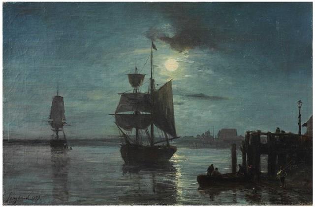 清朗的夜空藏品圖，第1張