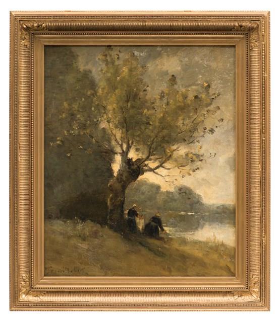Washer Women beside a Lake Collection Image, Figure 2, Total 2 Figures