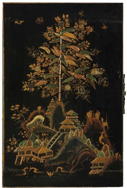 英國威廉瑪莉時期彩繪櫃子藏品圖，第7張