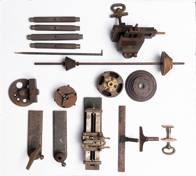 腳踏裝飾車削車床藏品圖，第12張