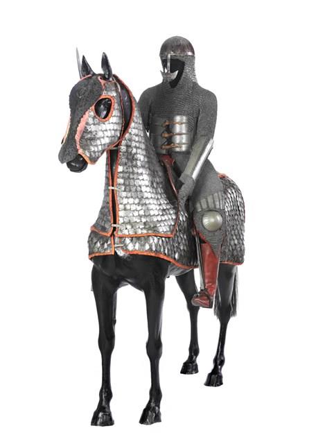 戰士與戰馬盔甲藏品圖，第4張