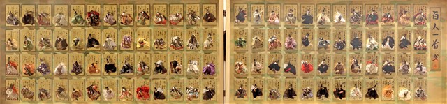 百人一首（技法：創作紙人形群像）的圖片