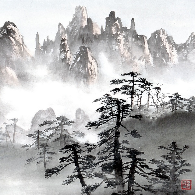 Clouds and Mountains