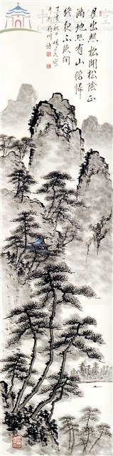 月出て松關を照らす藏品圖，第1張