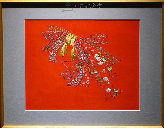 熨斗（技法：日本刺繍）藏品圖，第1張