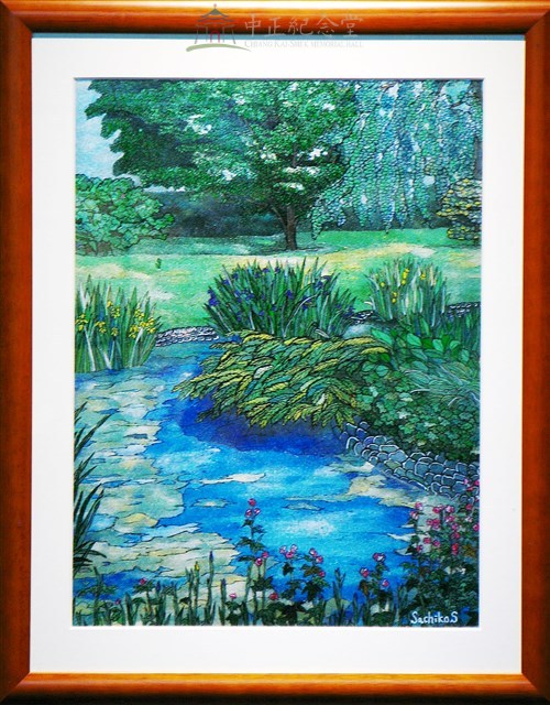 水草（技法：箔画）藏品圖，第1張