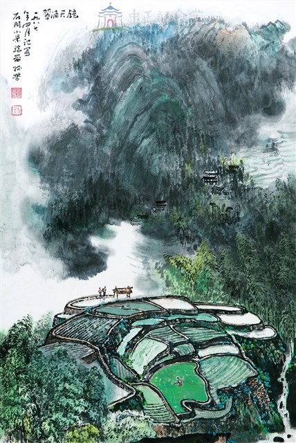 山中小景藏品圖，第1張