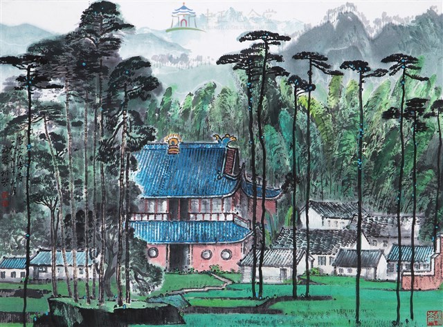 雪竇古寺藏品圖，第1張