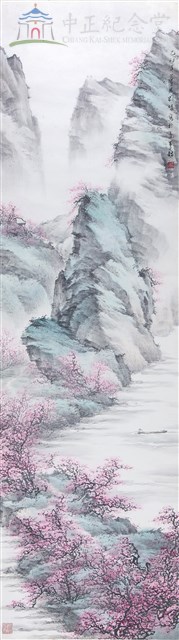 Fishing by the river in spring Collection Image
