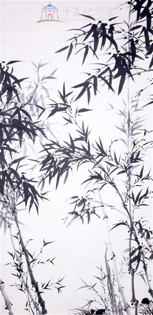 竹石聯屏(5幅)藏品圖，第1張