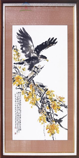 秋鷹圖藏品圖，第3張