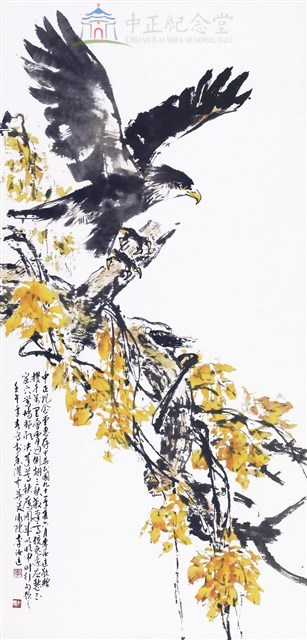 秋鷹圖藏品圖，第2張