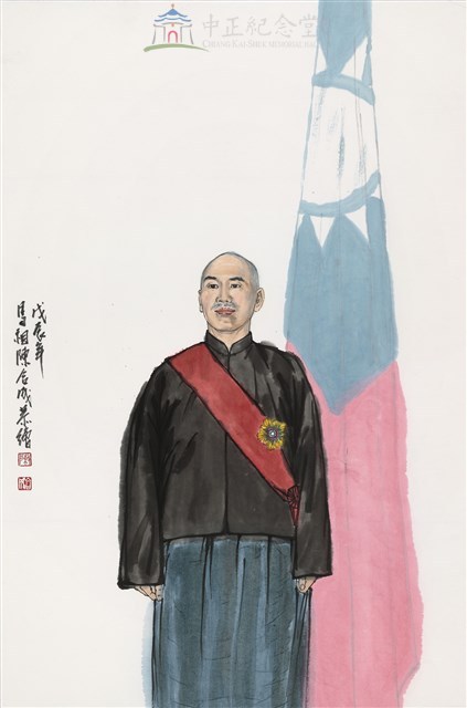 首任總統就職藏品圖，第1張