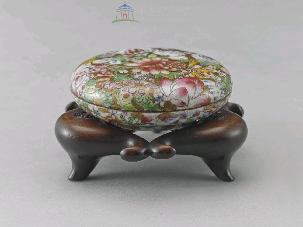 辦公文具—印泥台(含底座)藏品圖，第1張