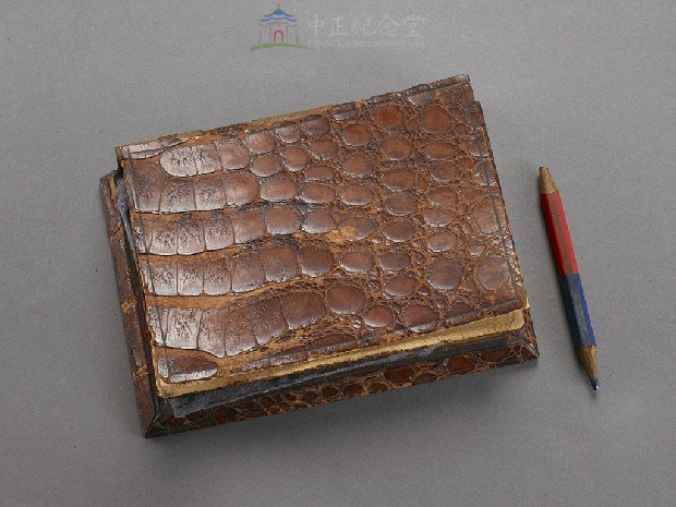 鱷魚皮記事簿(含紅藍鉛筆一支)藏品圖，第6張