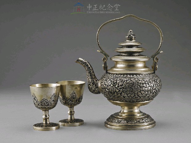 銀質茶具(壺)藏品圖，第5張