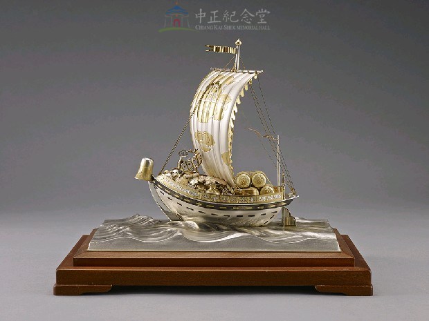 銀製寶船藏品圖，第1張