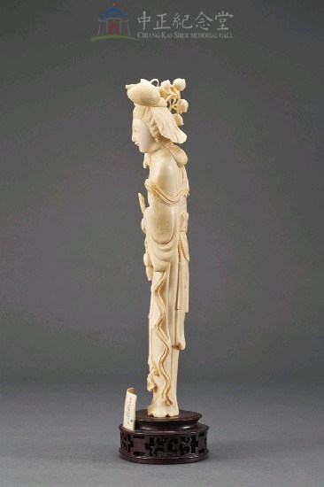 象牙雕觀音像藏品圖，第3張