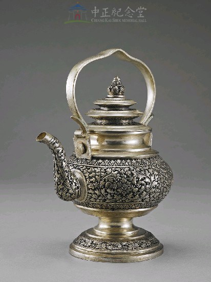 銀質茶具(壺)藏品圖，第3張