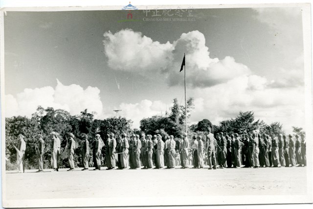 早期軍旅生活18：雲南人民反共志願軍營地室外集合藏品圖，第1張