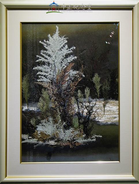 靜寂（技法：押し花絵）藏品圖，第1張