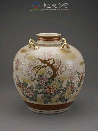 Ceramic Vase (round) with Flower and Bird Designs Collection Image, Figure 1, Total 5 Figures