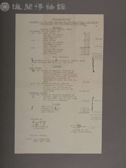 副總稅務司書函藏品圖，第4張