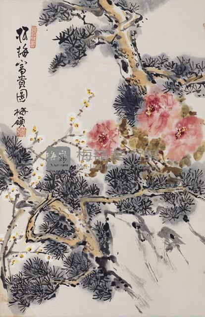松梅富貴圖藏品圖，第1張