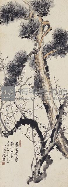 松梅迎春藏品圖，第1張
