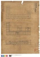 本家之部  斷面、天井伏、小屋伏圖藏品圖，第1張